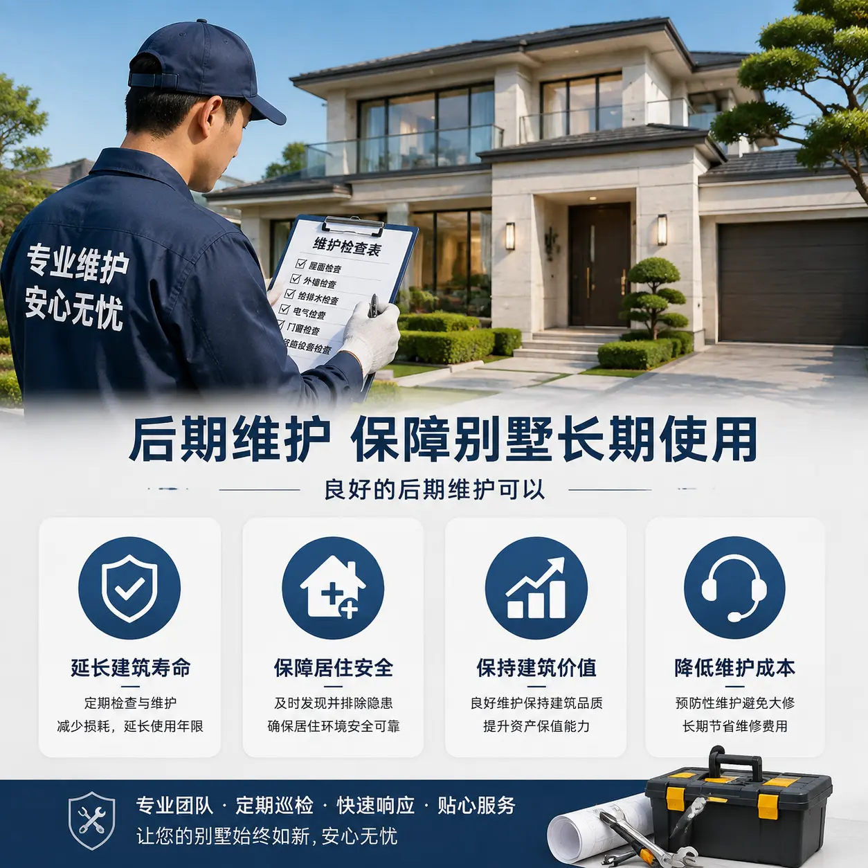 别墅建造公司推荐： 道真 施工质量的关键要素