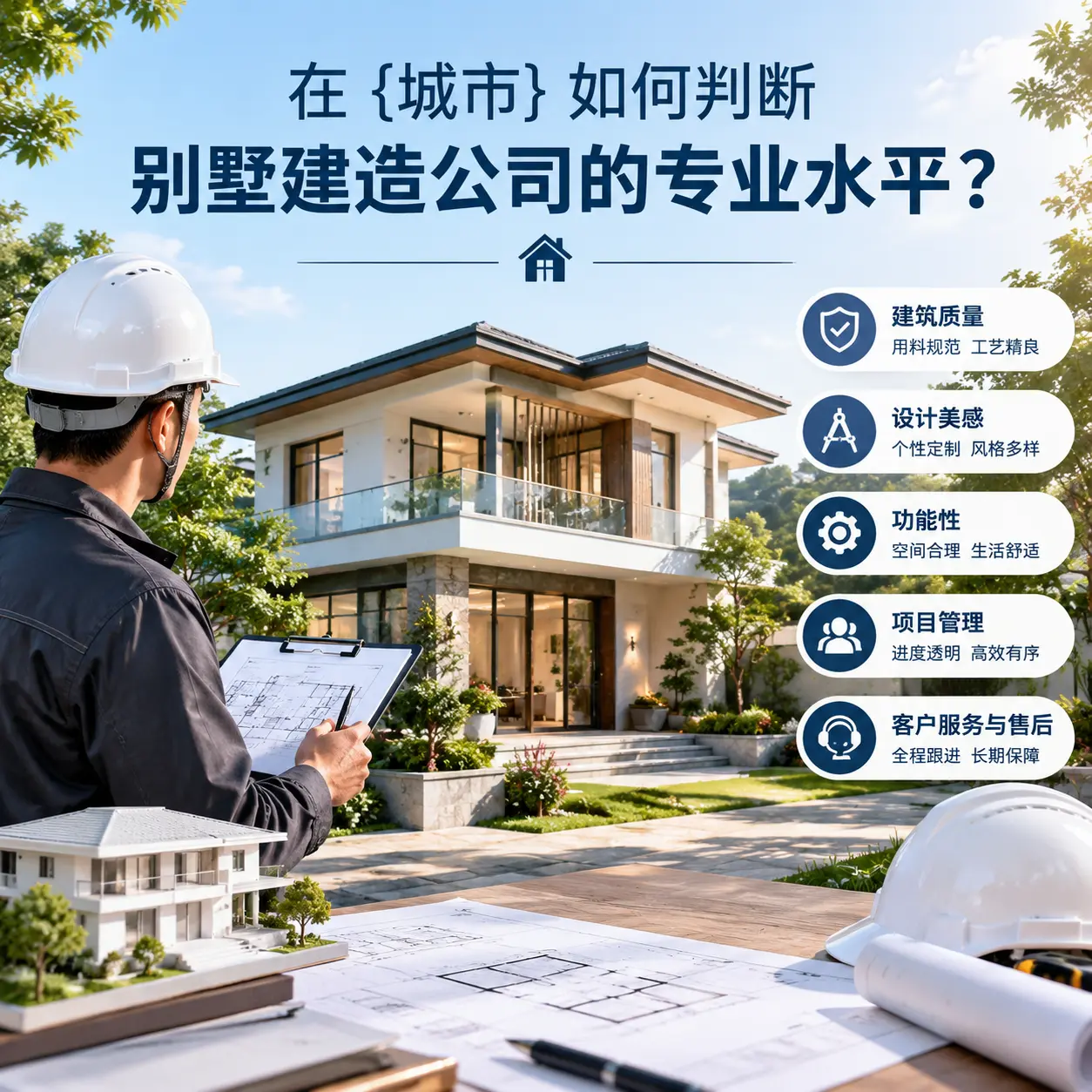在 道真 如何判断别墅建造公司的专业水平？
