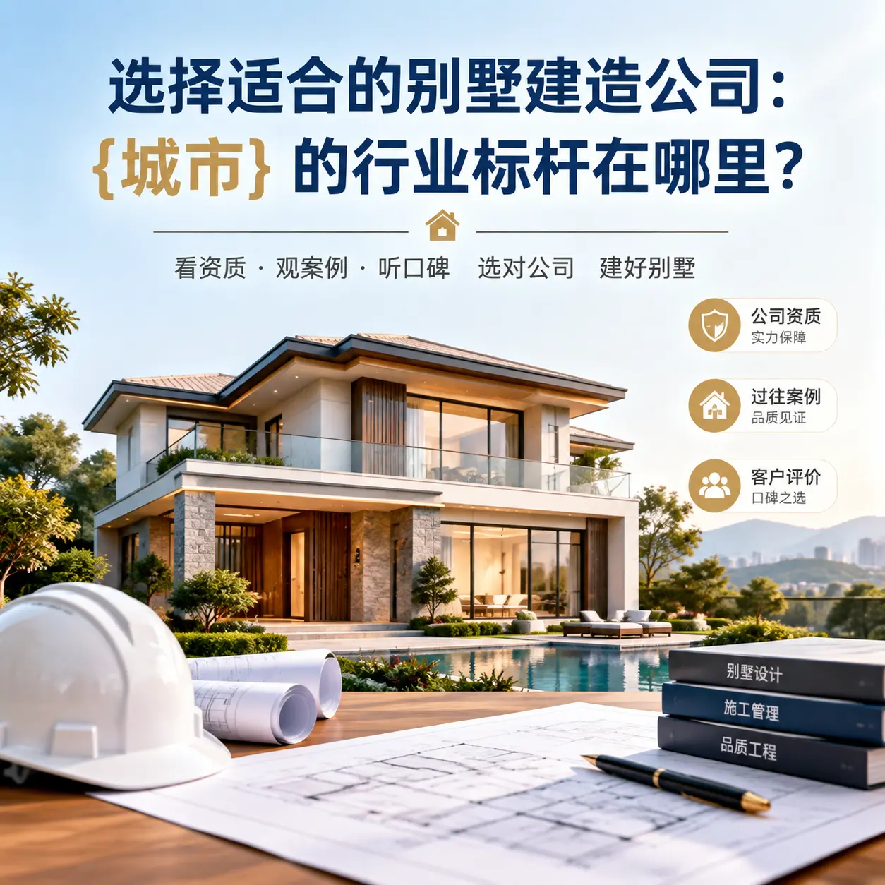 选择适合的别墅建造公司： 道真 的行业标杆在哪里？