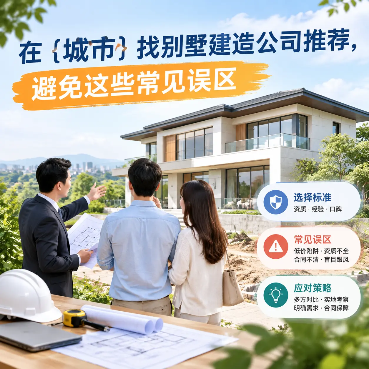 在 道真 找别墅建造公司推荐，避免这些常见误区