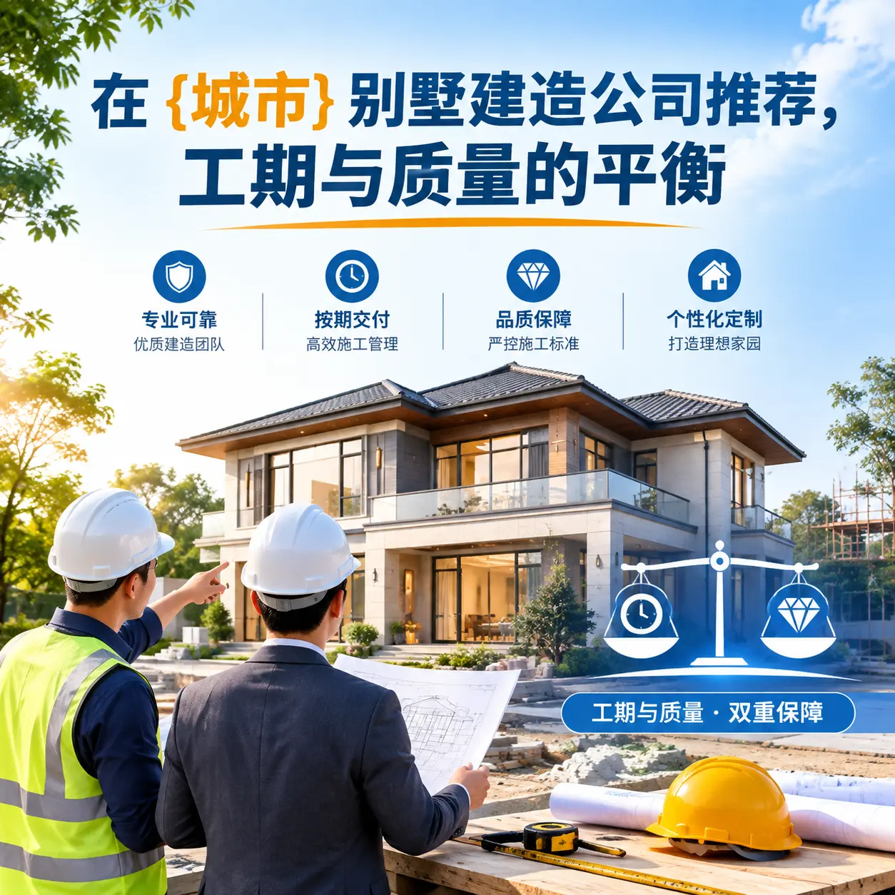 在 道真 别墅建造公司推荐,工期与质量的平衡