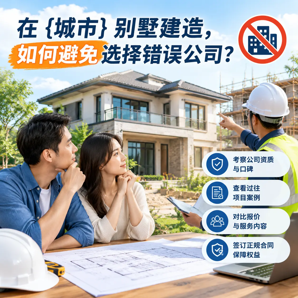在 道真 别墅建造，如何避免选择错误公司？