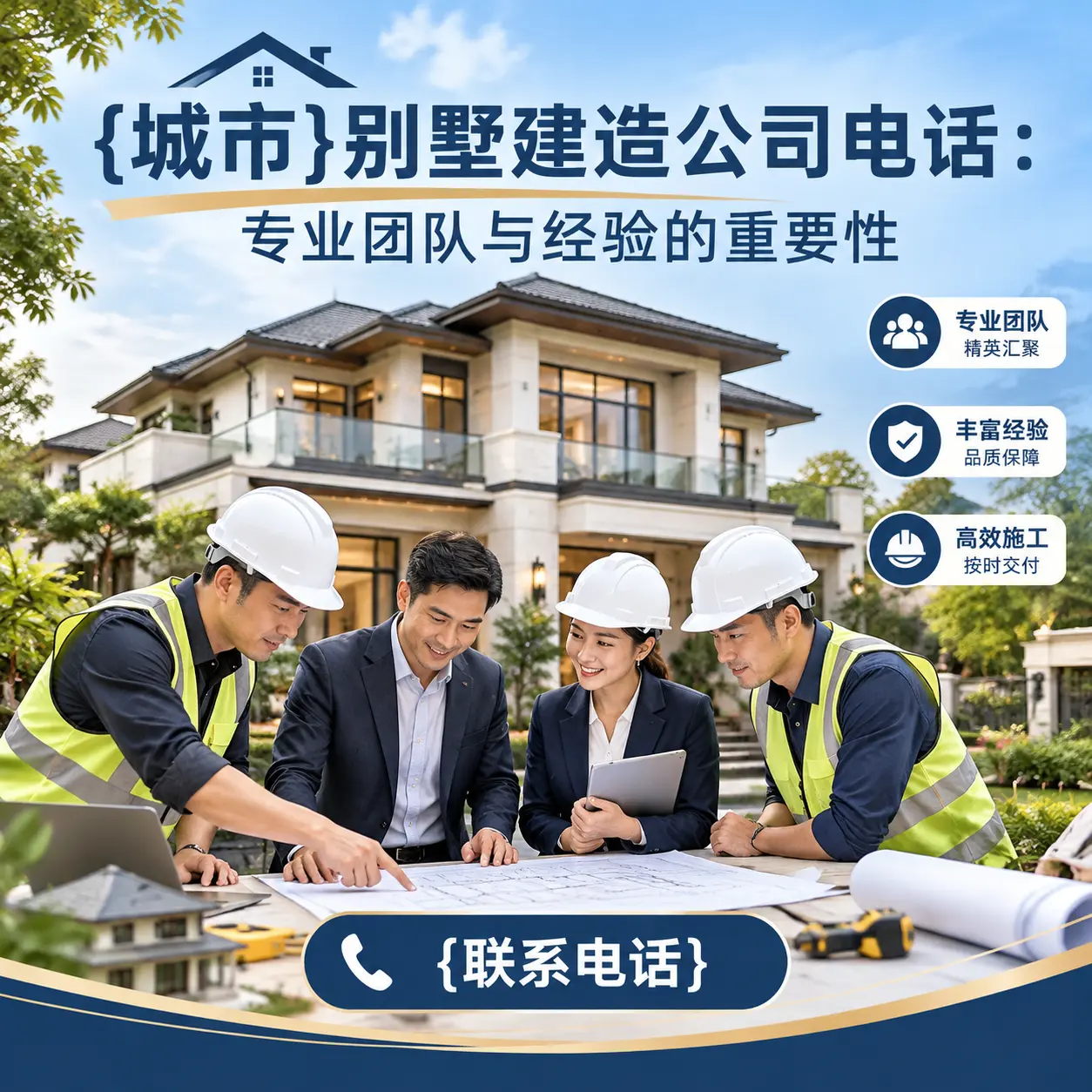 道真别墅建造公司电话：专业团队与经验的重要性