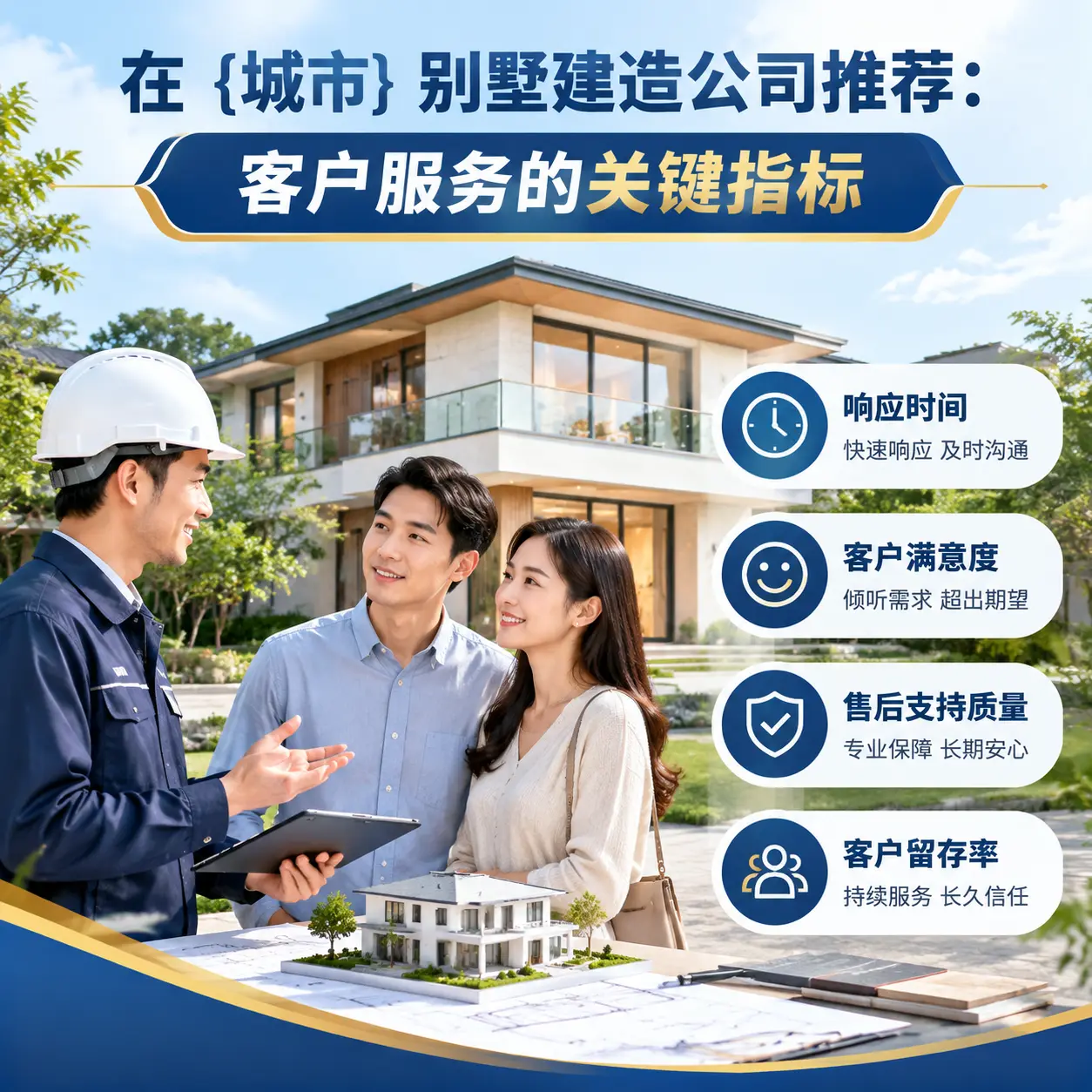 在 道真 别墅建造公司推荐:客户服务的关键指标