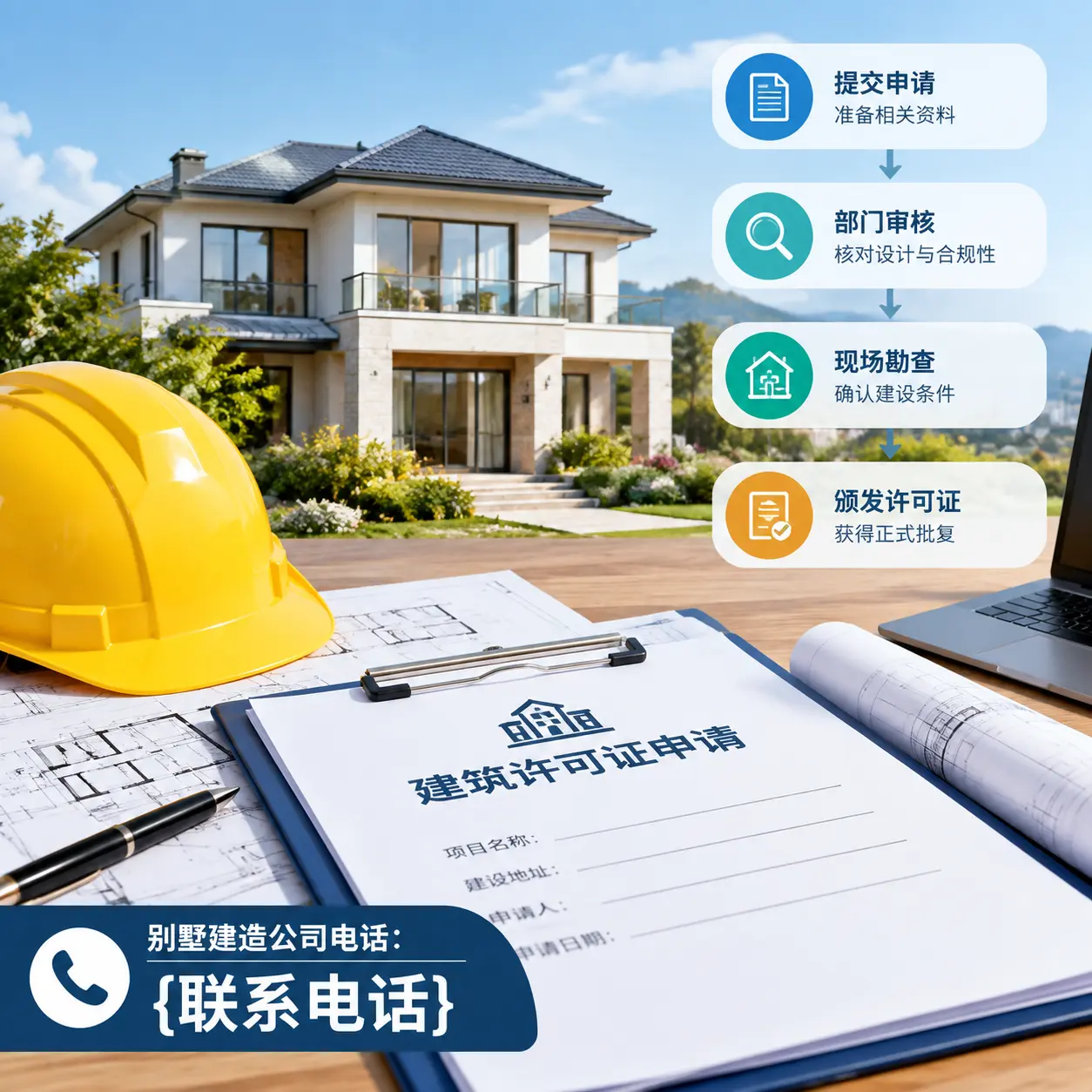 别墅建造公司电话：在道真建造前的准备工作