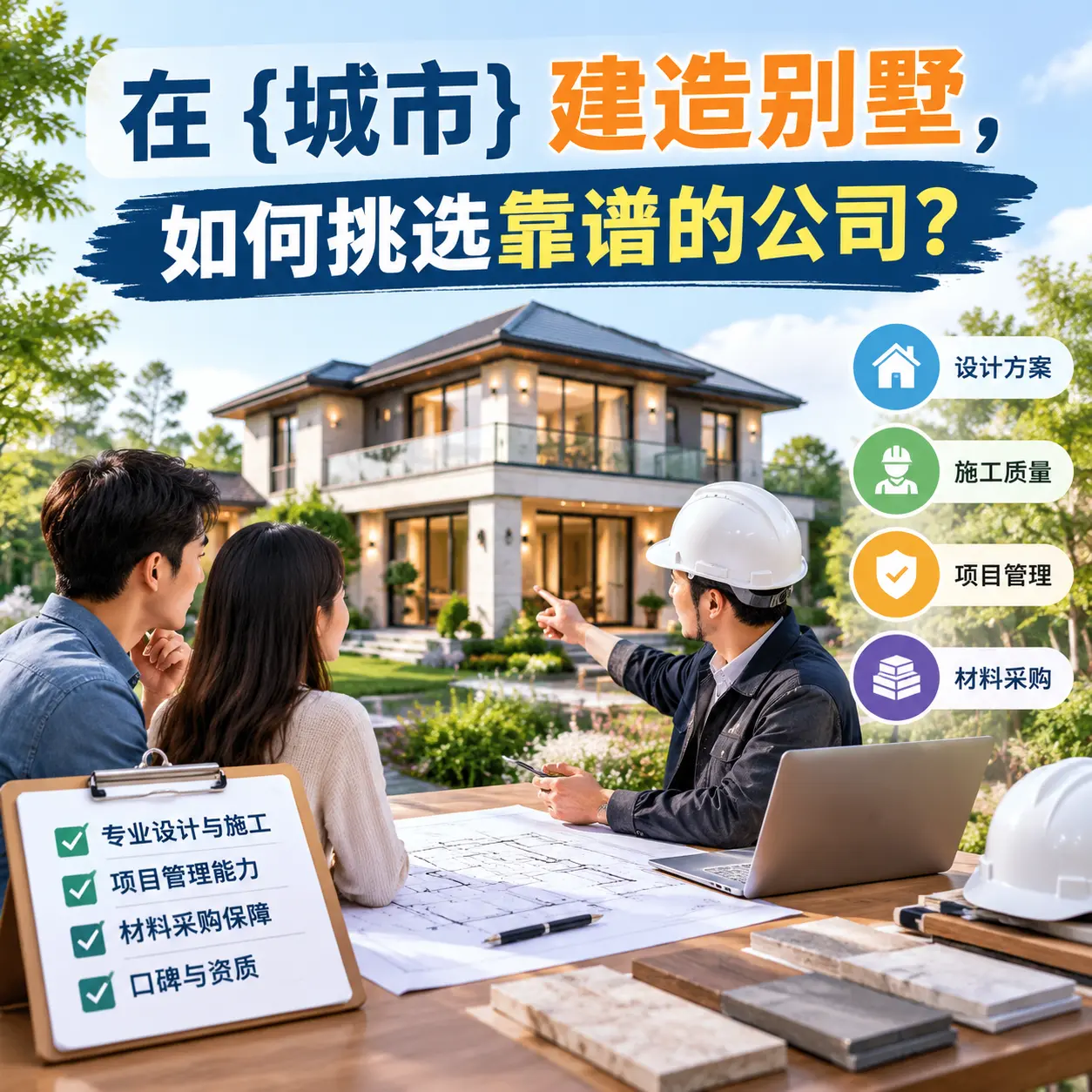 在 道真 建造别墅，如何挑选靠谱的公司？