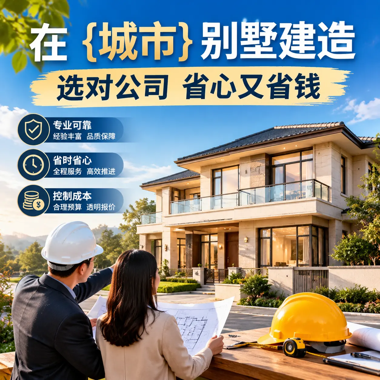 在 道真 别墅建造，选对公司省心又省钱