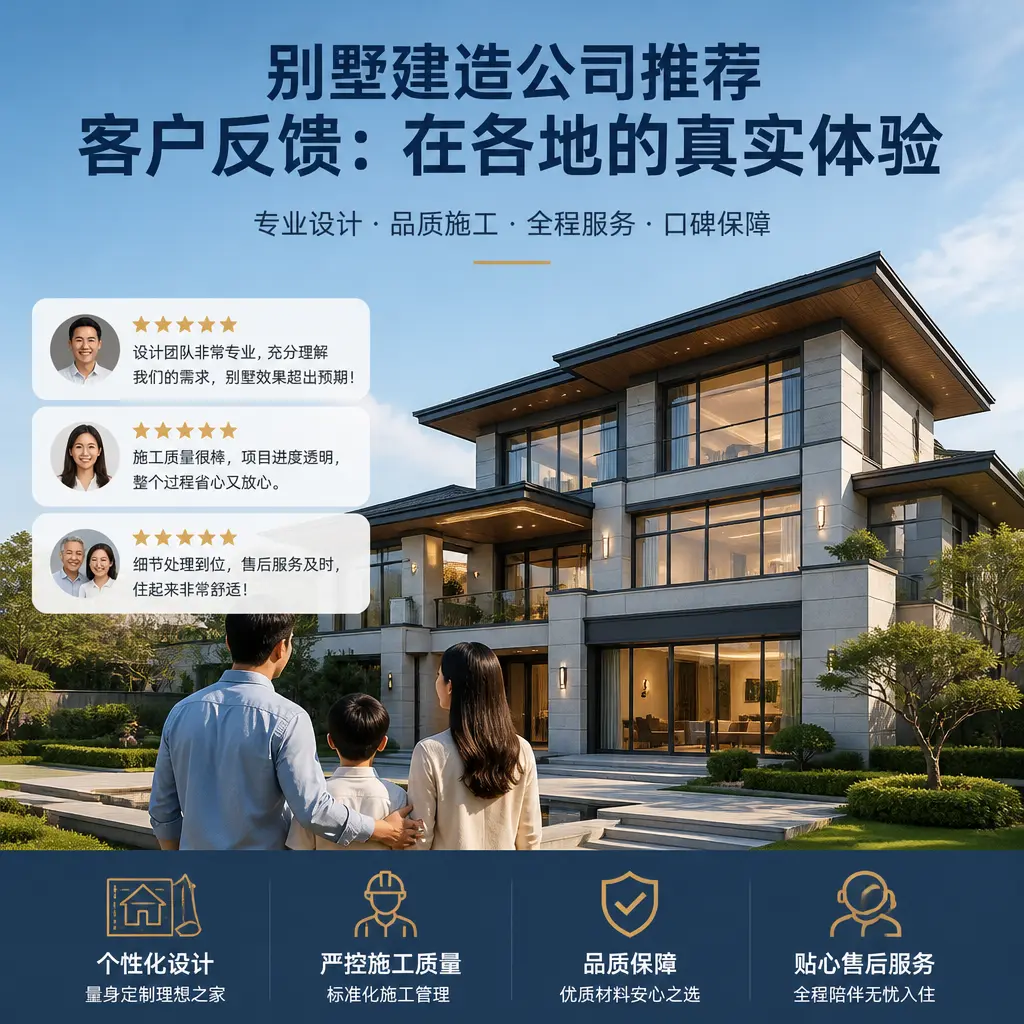别墅建造公司推荐的客户反馈：在 道真 的真实体验