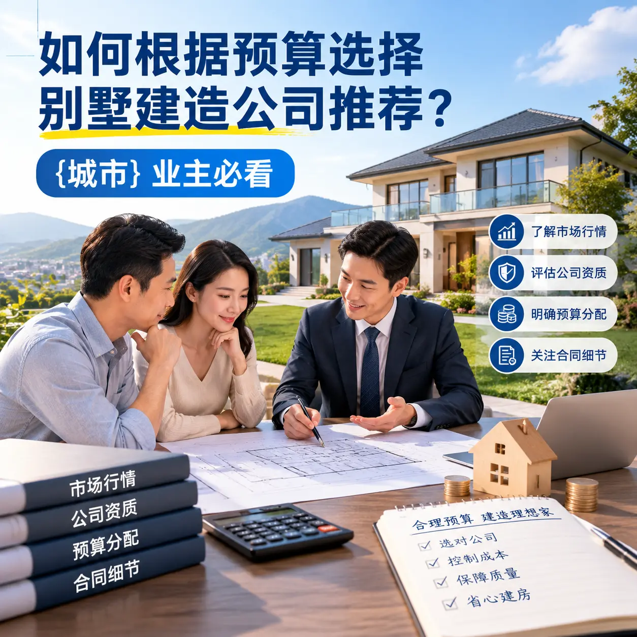 如何根据预算选择别墅建造公司推荐？ 道真 业主必看