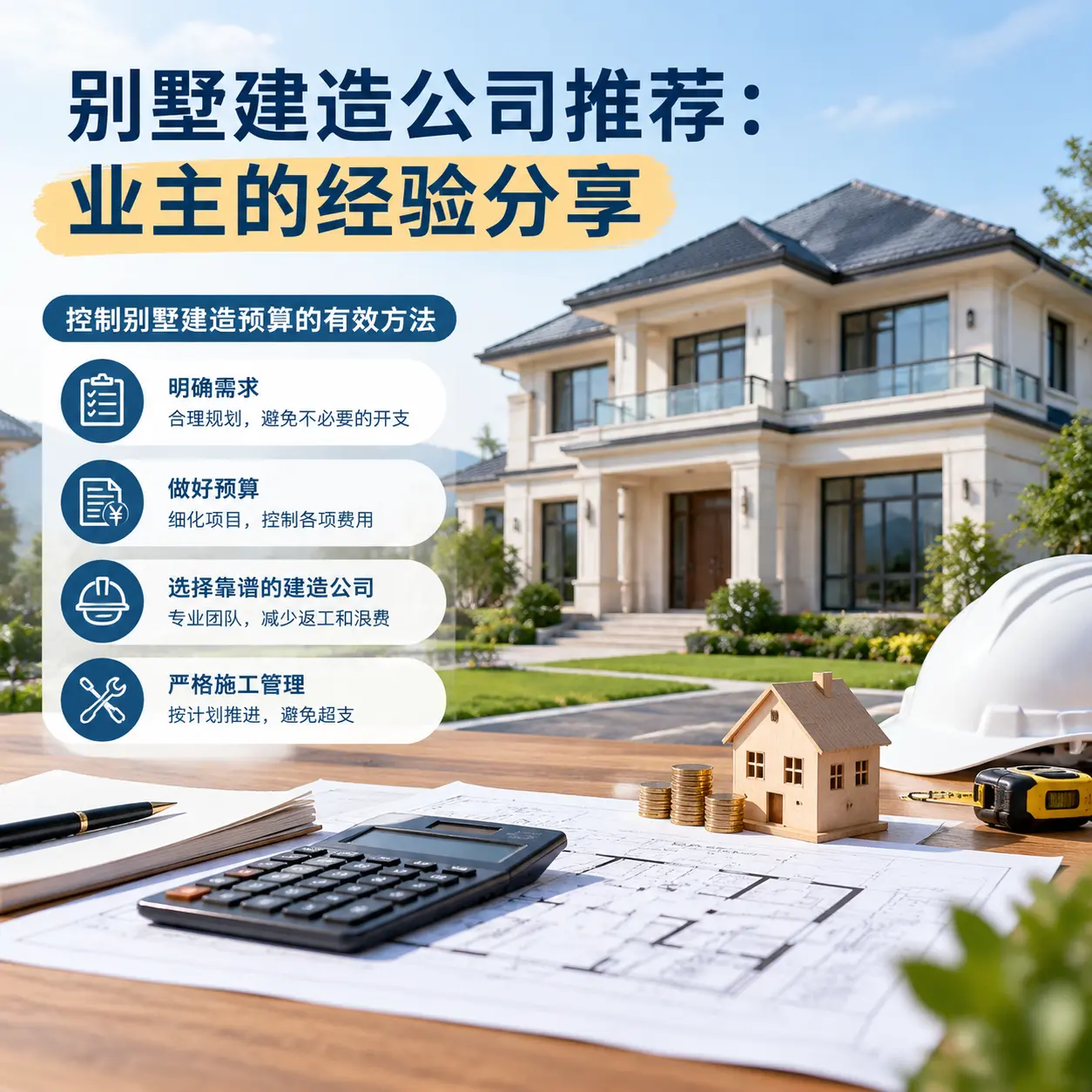 别墅建造公司推荐： 道真 业主的经验分享