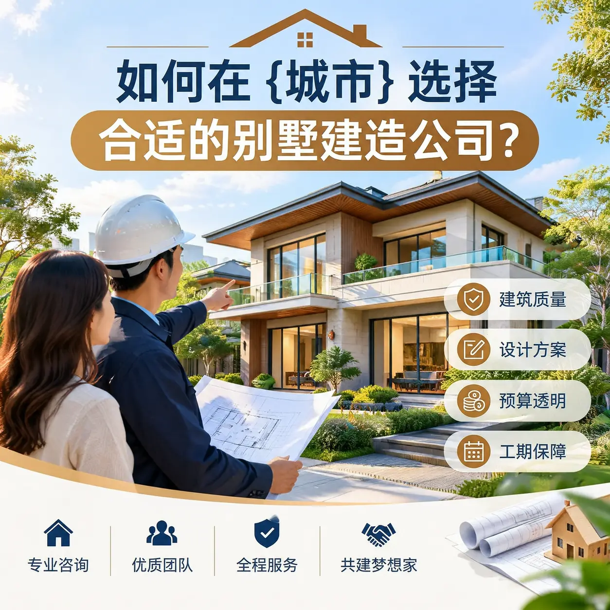 如何在 道真 选择合适的别墅建造公司？
