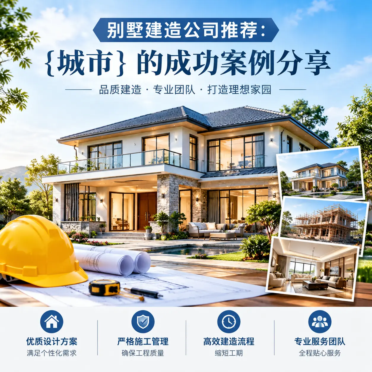 别墅建造公司推荐： 道真 的成功案例分享