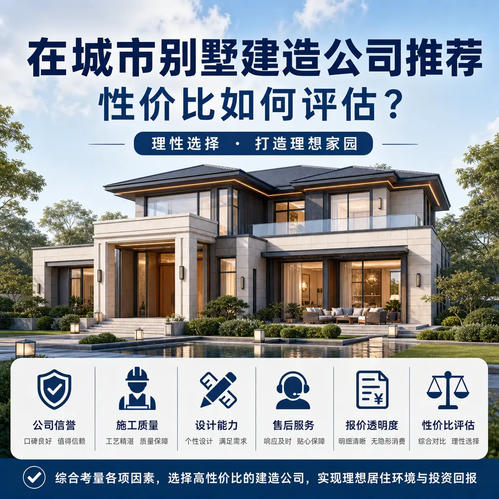 在 道真 别墅建造公司推荐,性价比如何评估?