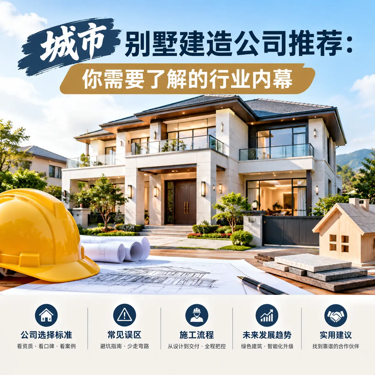 道真 别墅建造公司推荐:你需要了解的行业内幕